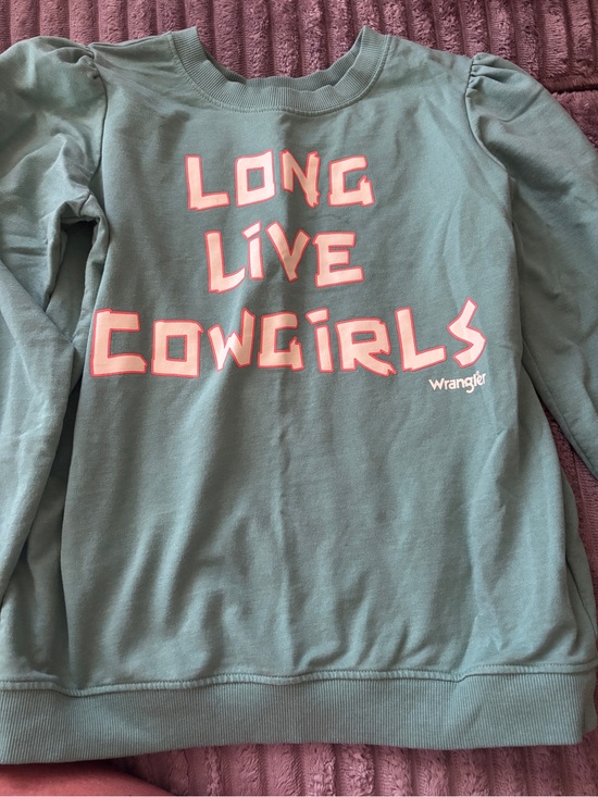 Wrangler Other - Wrangler teal crewneck sweatshirt